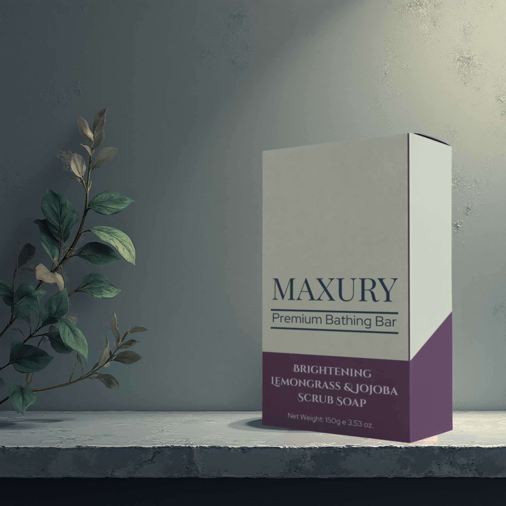 Brightening Lemongrass & Jojoba Scrub Soap