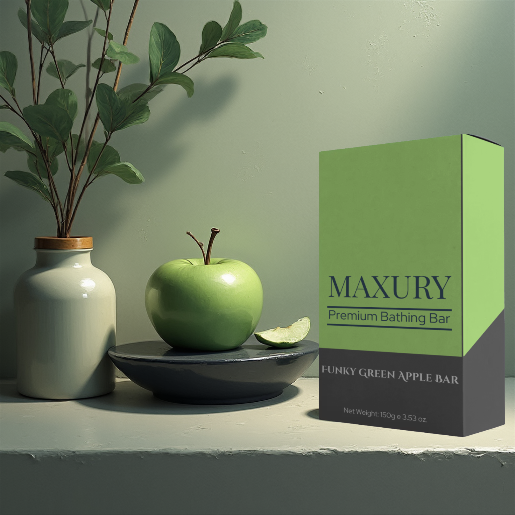 Funky Green Apple Bar