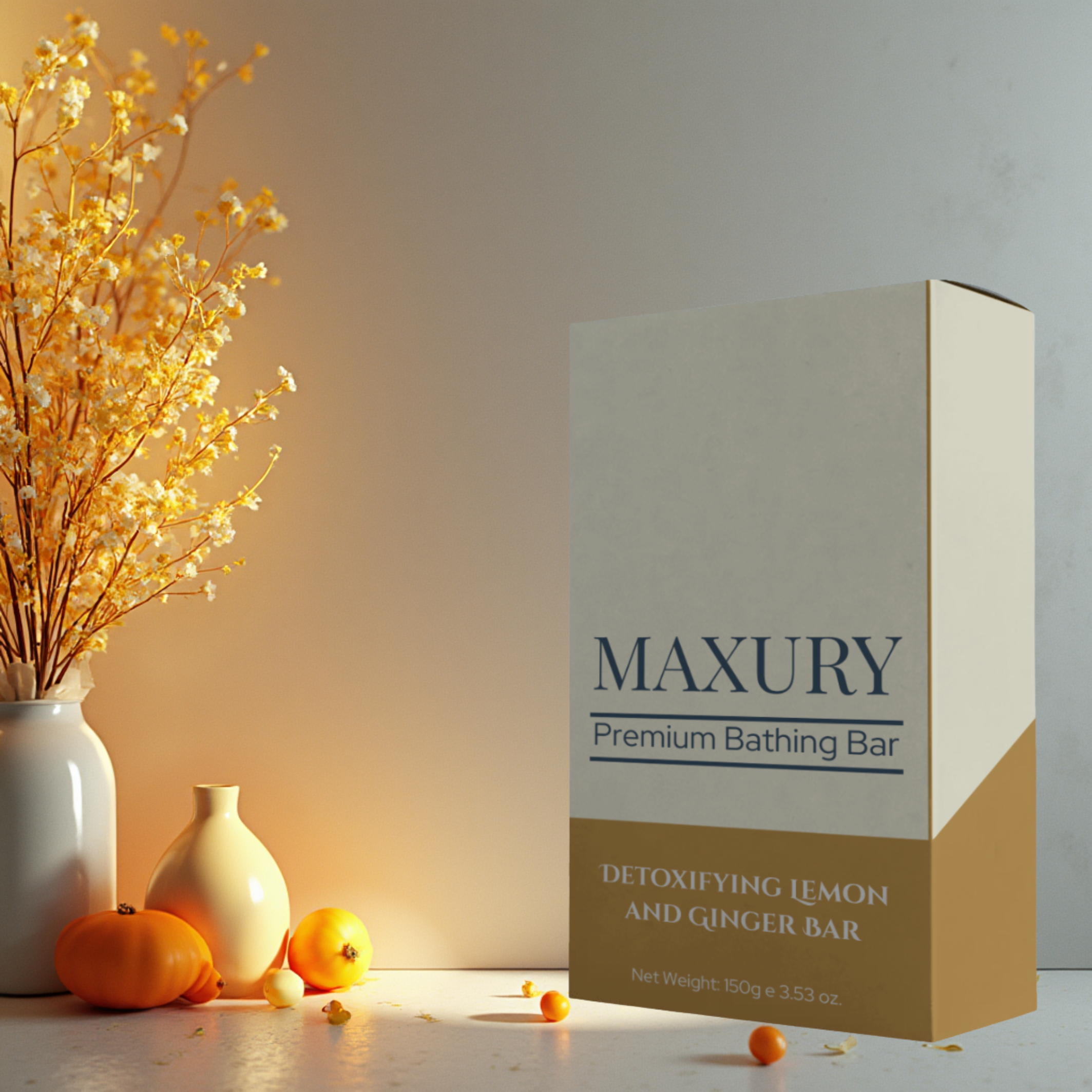 Detoxifying Lemon and Ginger Bar