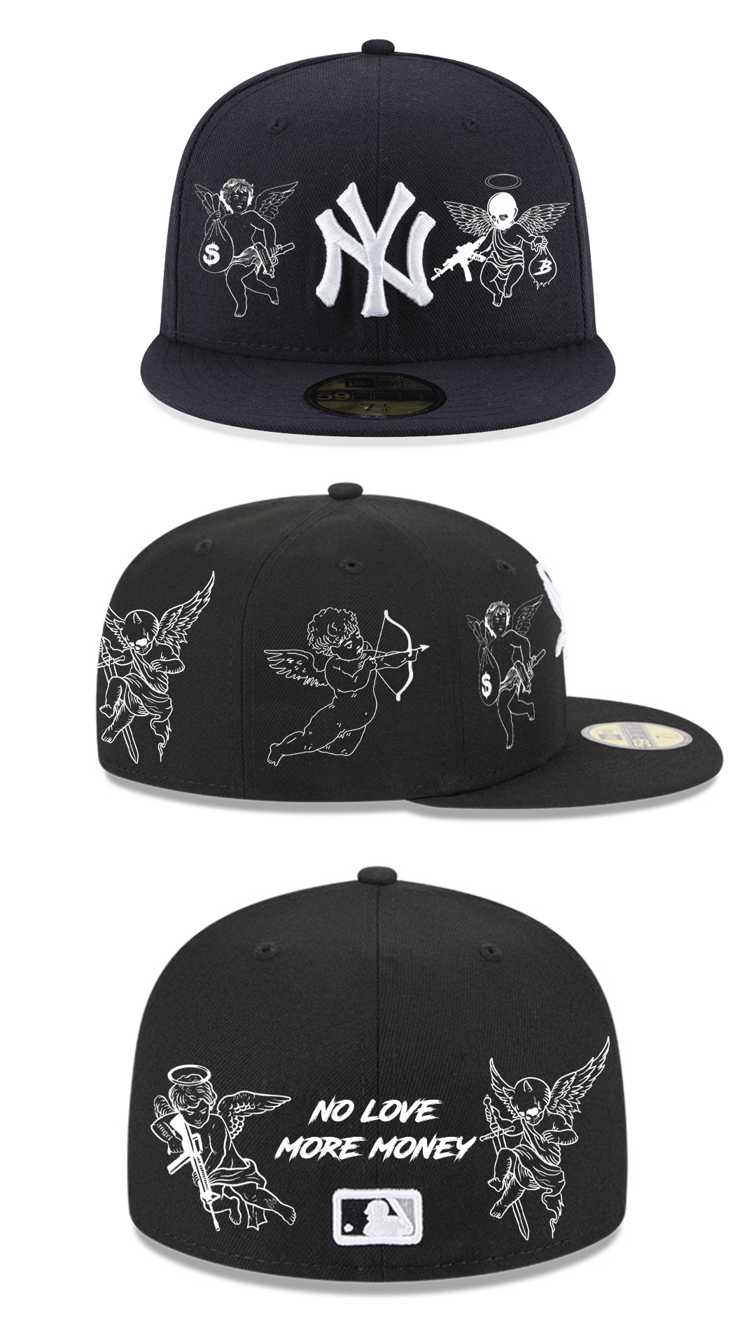 Gorra Starboyz No love More money 