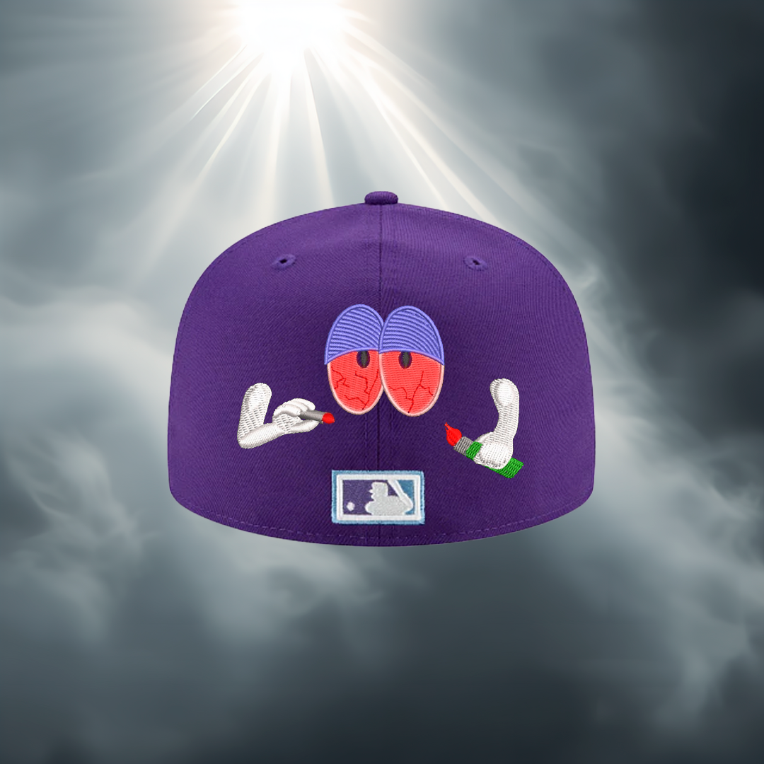 Gorra Starboyz morada Toallin exclusiva