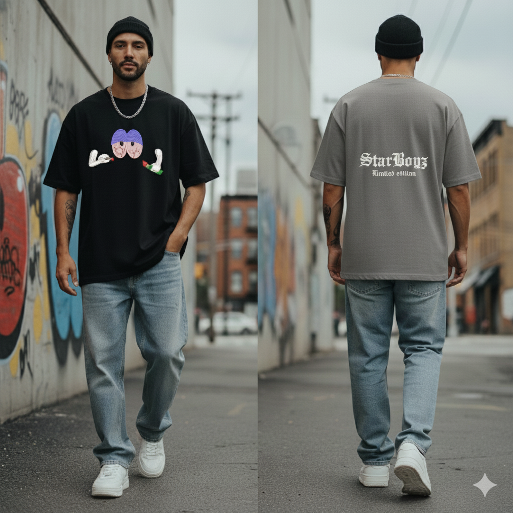 Camiseta STARBOYZ GANG – TOALLÍN EDITION