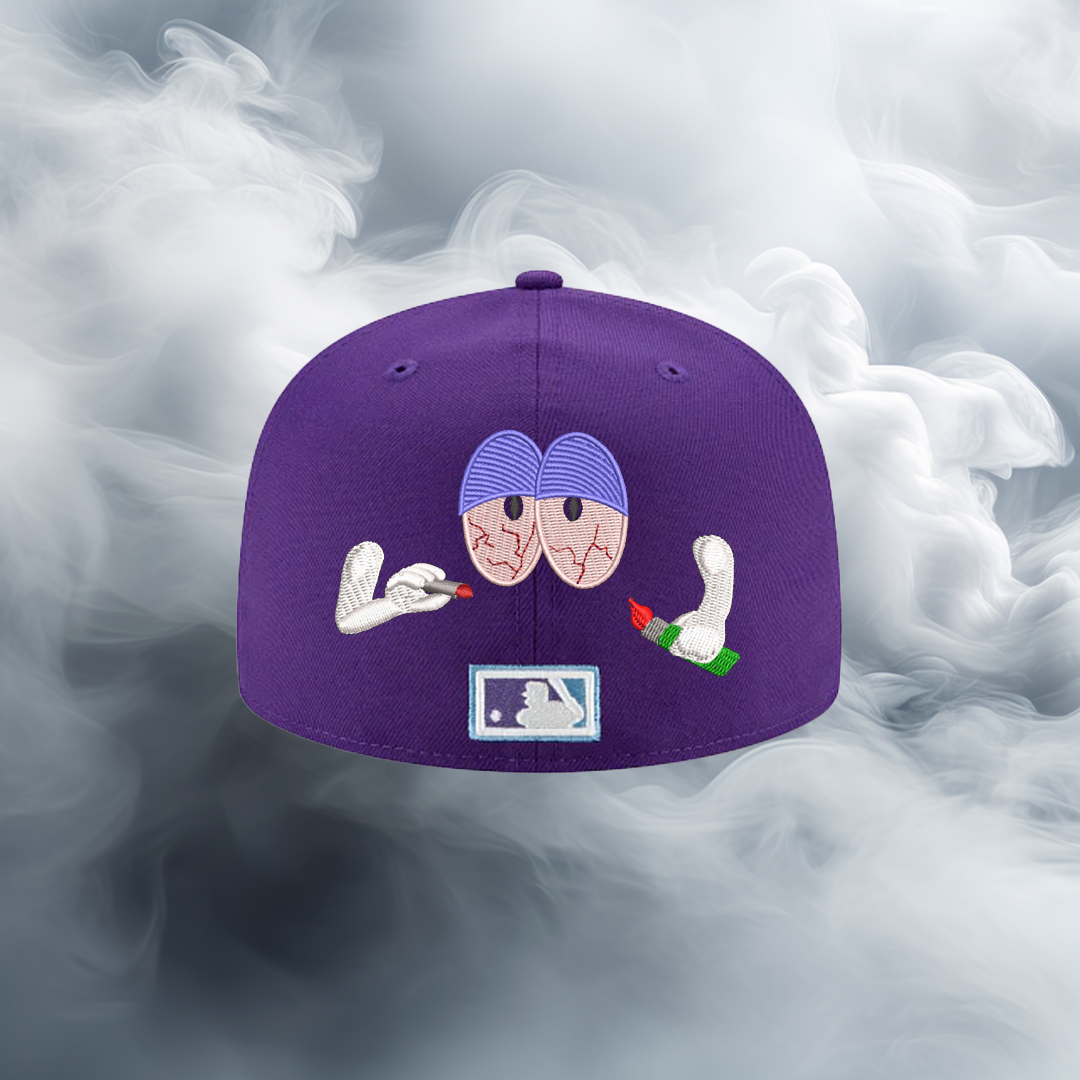 Gorra Starboyz morada Toallin exclusiva