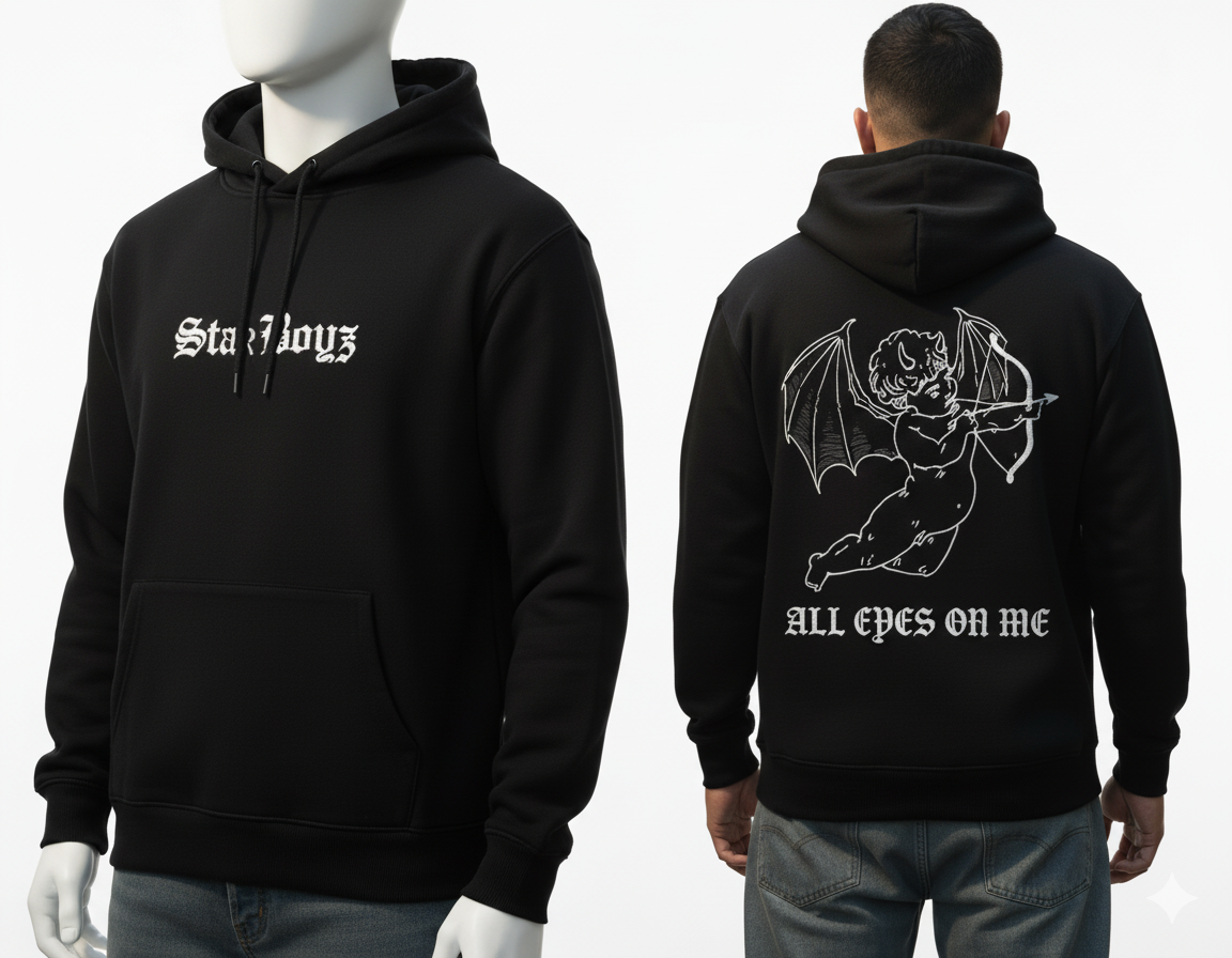 Hoodie StarBoyz Gang - Pulsera + Stickers