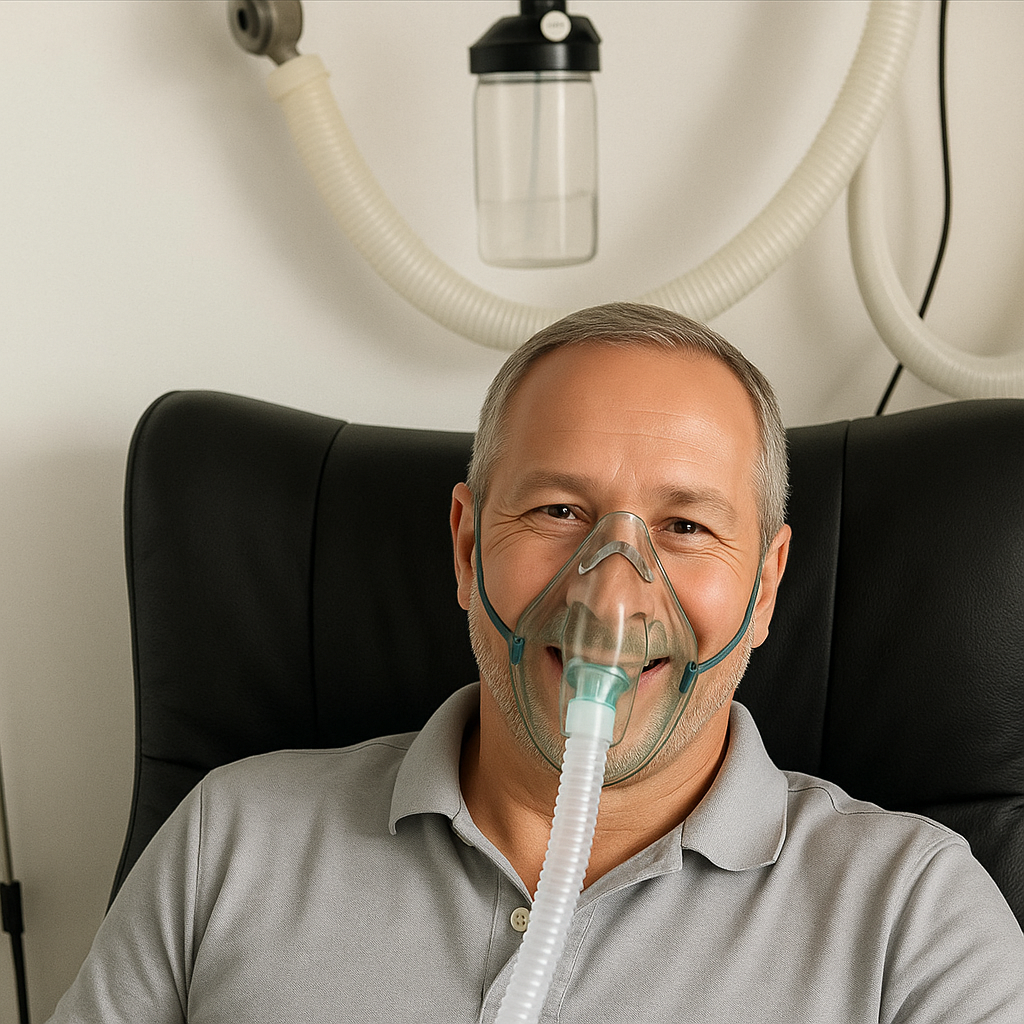  Sesión de oxigenoterapia hiperbárica en Cámara Sentado
