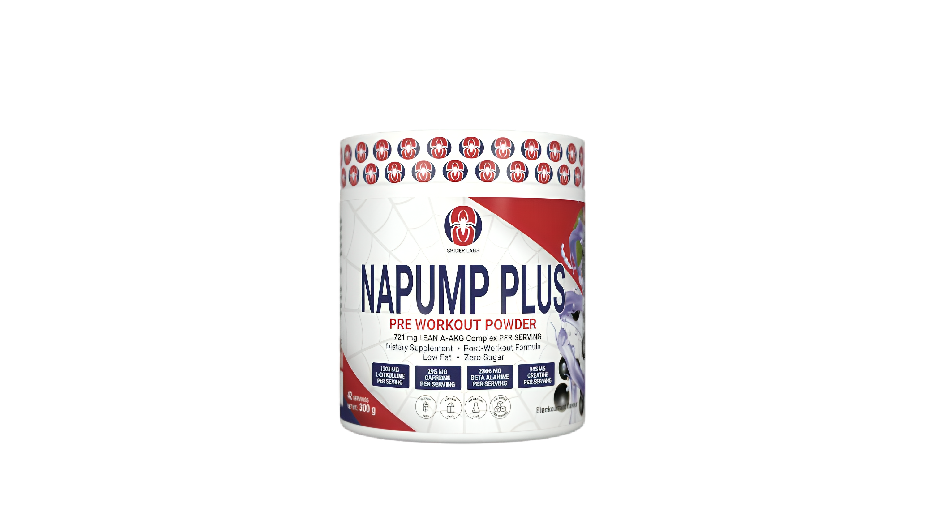  SpiderLabs NAPUMP Blackcurrant – 300 g 