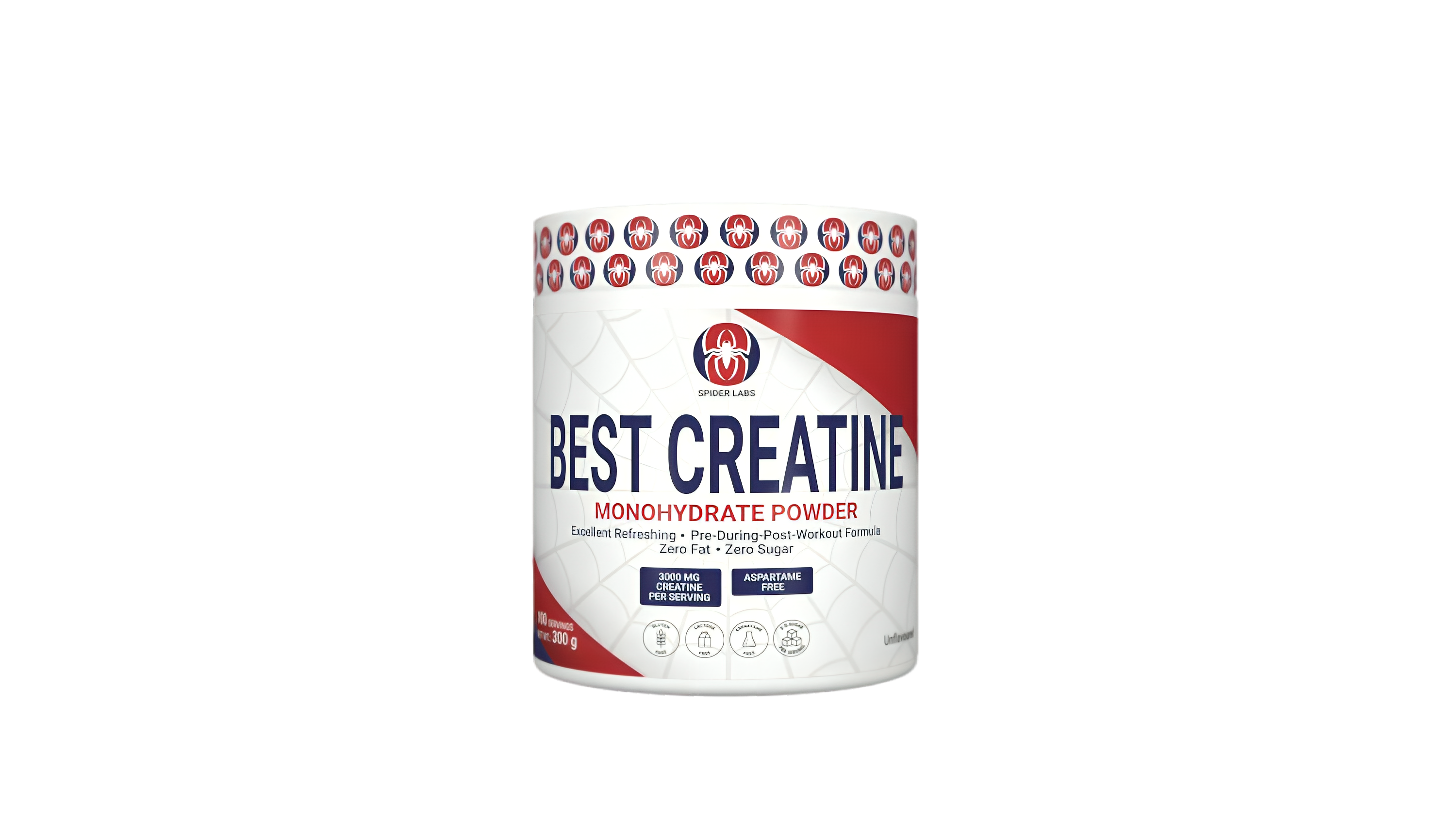 SpiderLabs Best Creatine – Unflavoured – 300 g