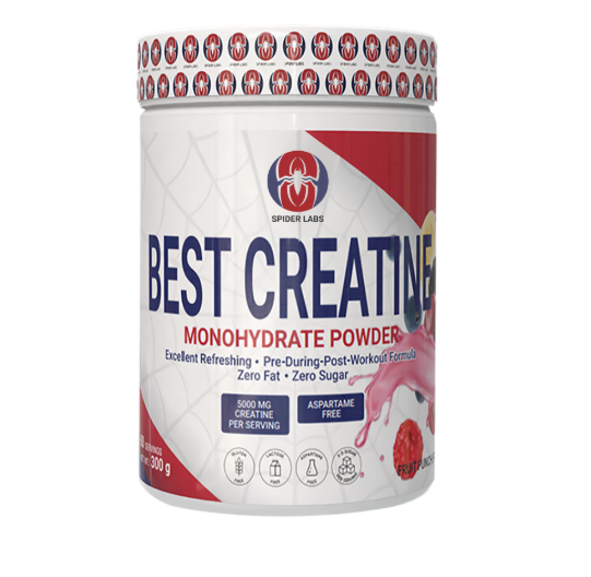 SpiderLabs Best Creatine – Fruit punch – 300 g