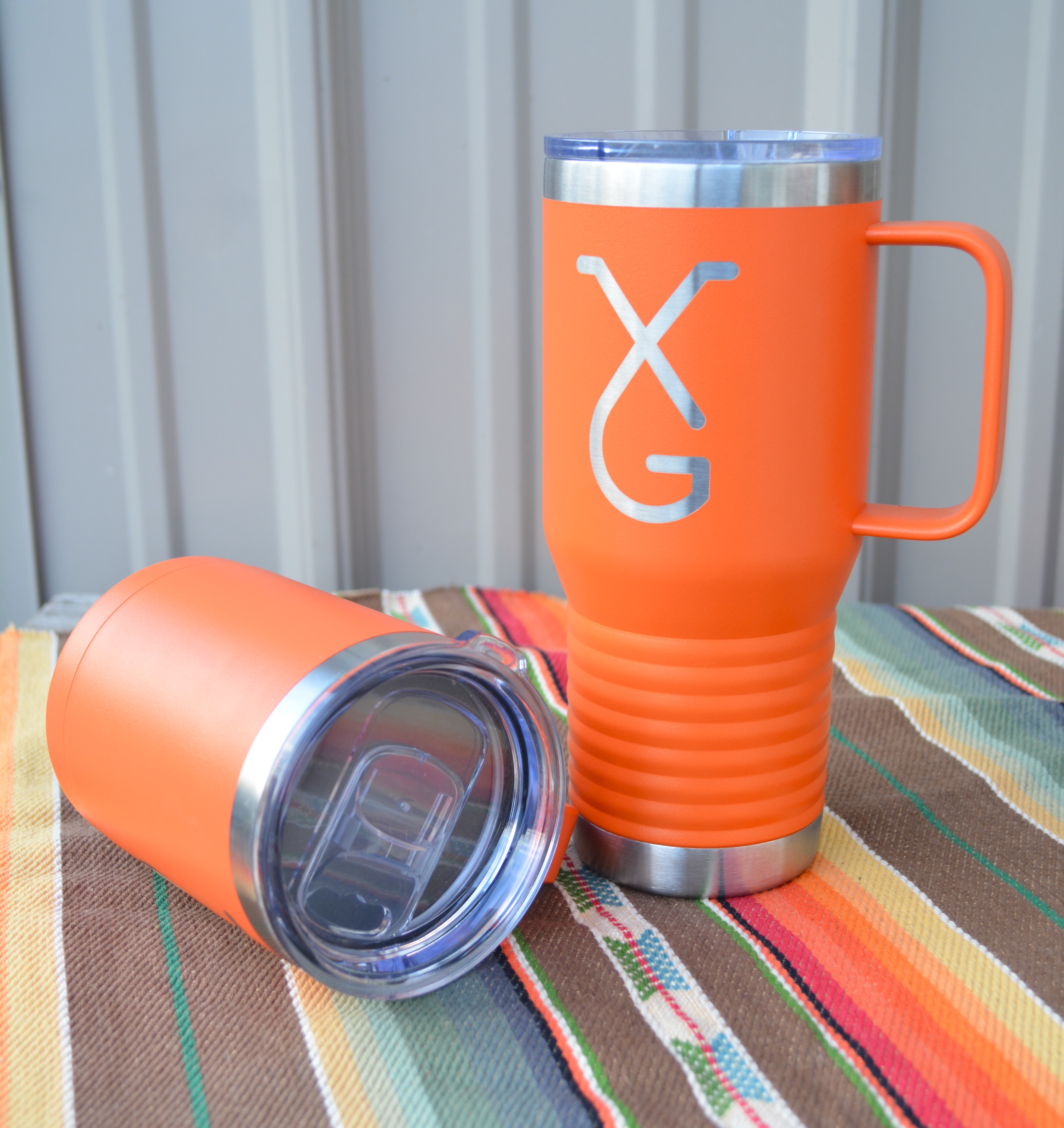 Custom Cattle Brand Insulated Mug Tumbler