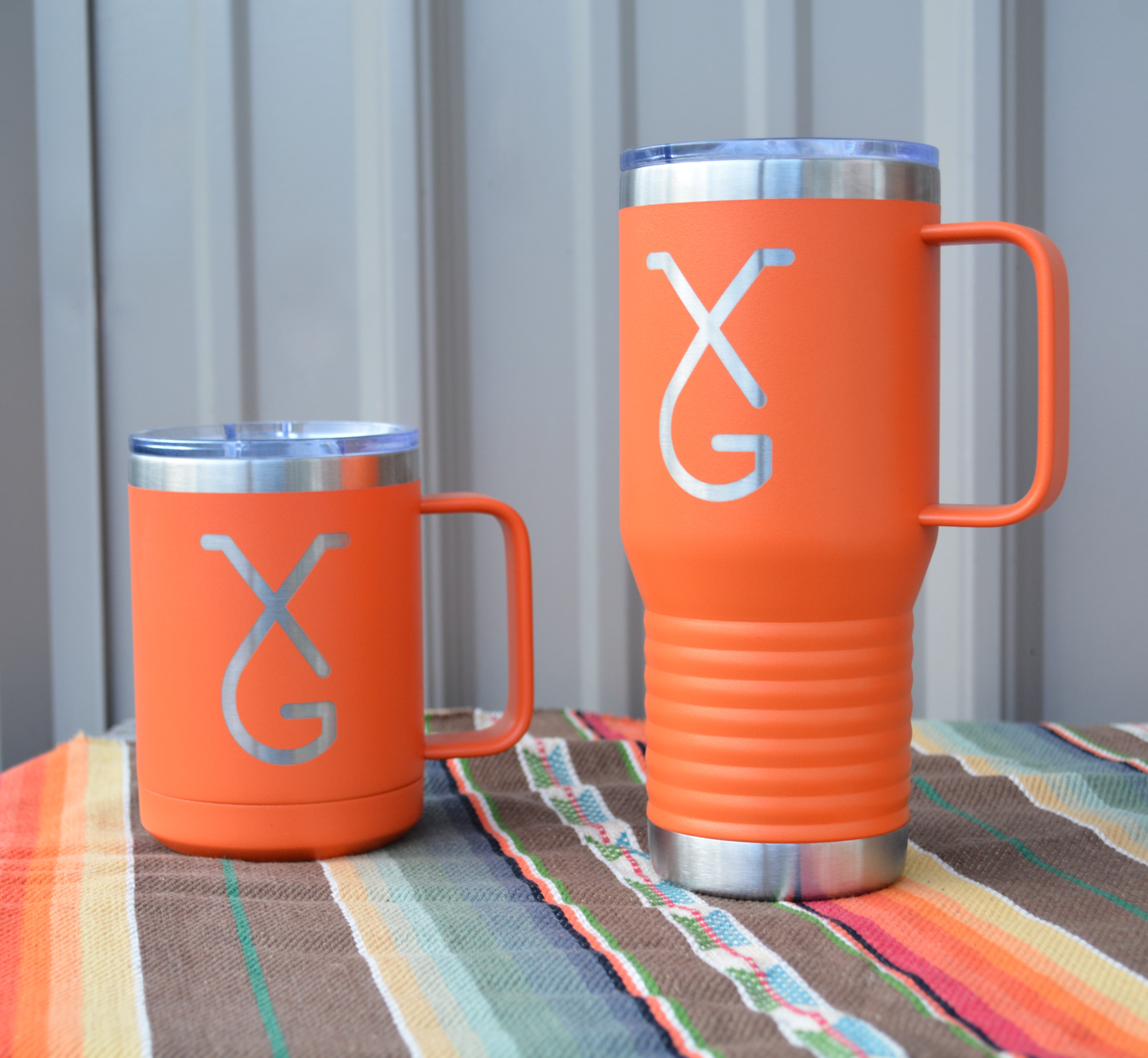 Custom Cattle Brand Insulated Mug Tumbler