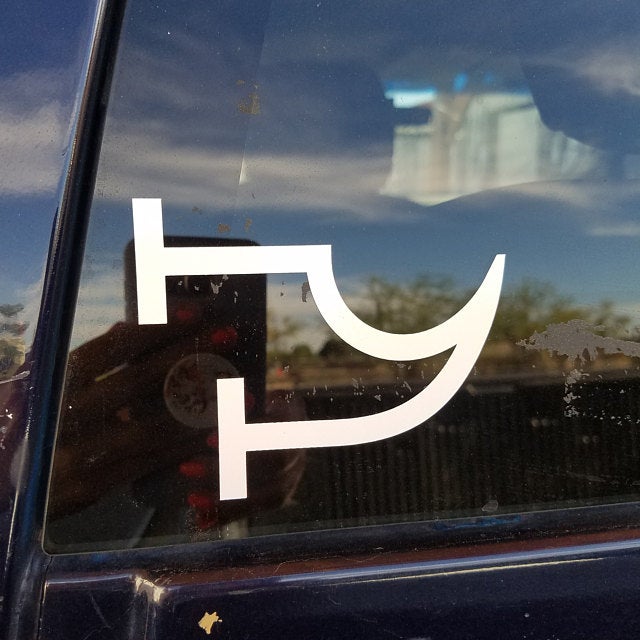 Custom Cattle Brand Decal