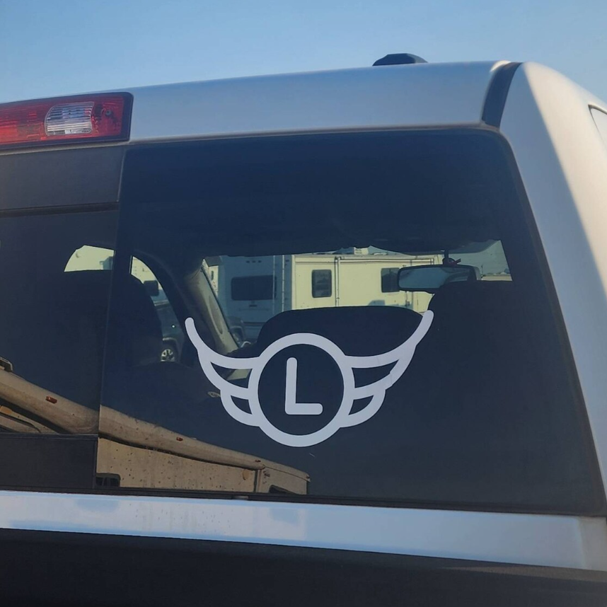 Custom Reflective Livestock Brand Decal