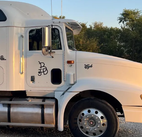 Custom Reflective Livestock Brand Decal