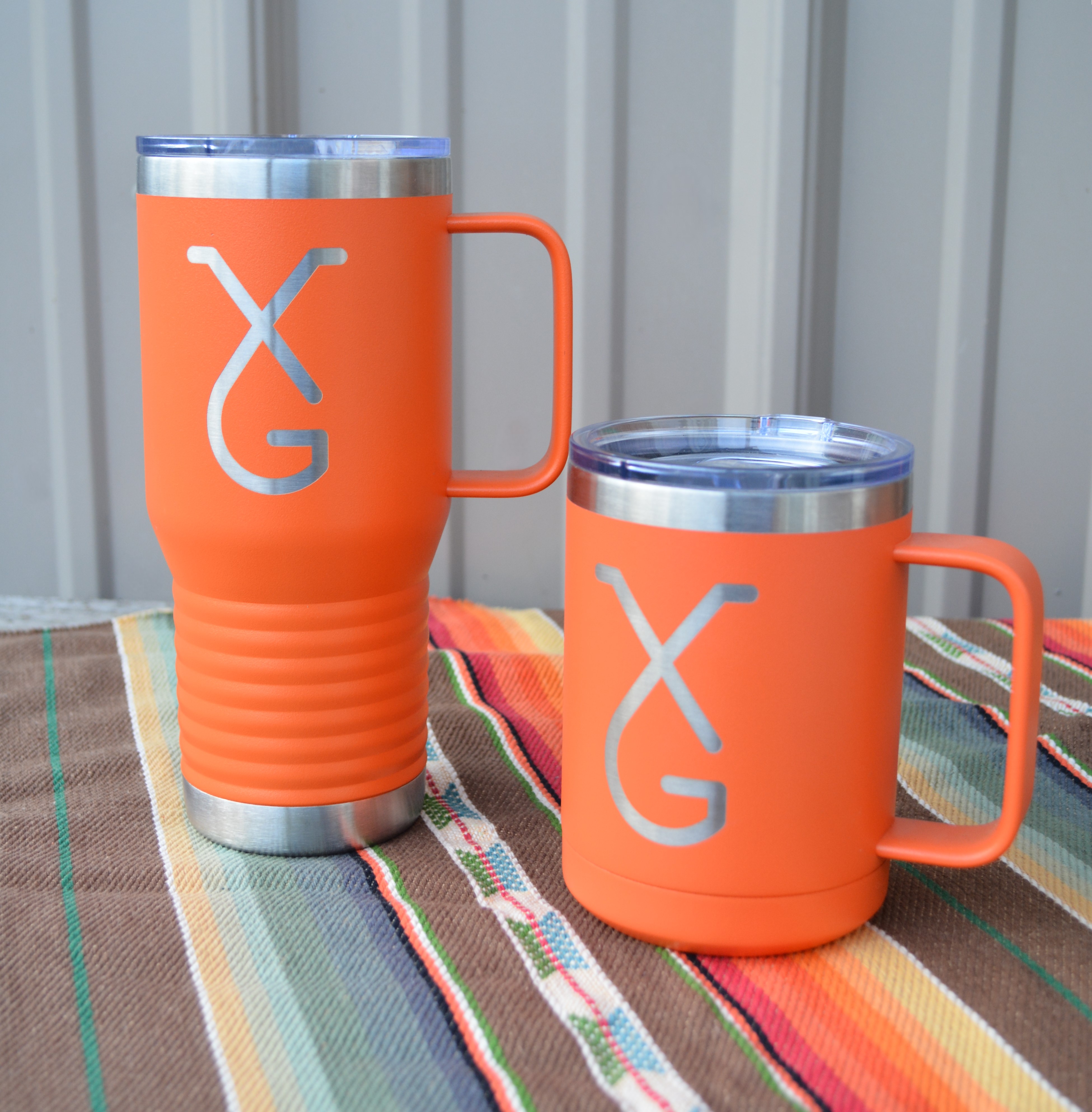 Custom Cattle Brand Insulated Mug Tumbler