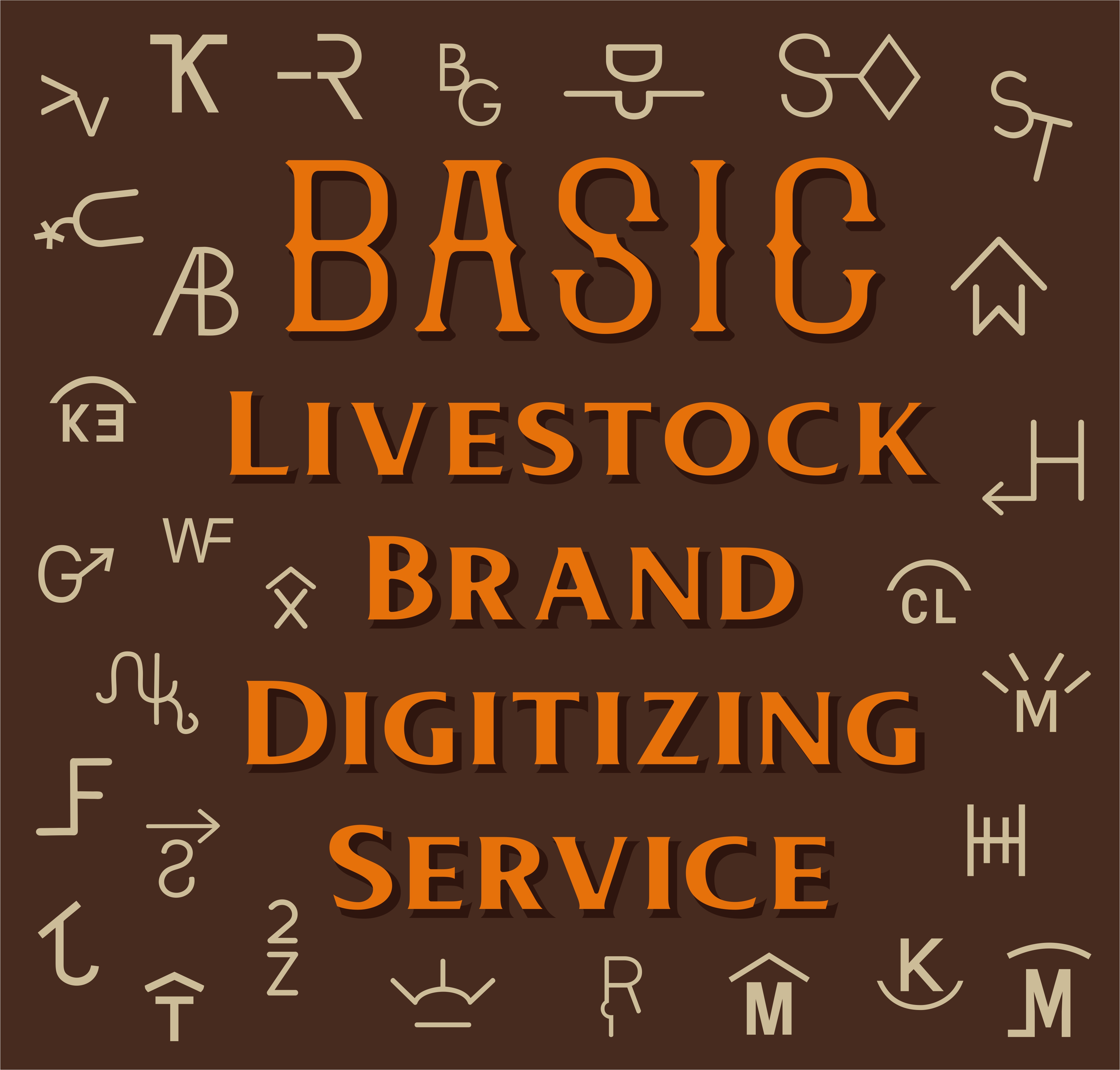 Basic Livestock Brand Digitizing Service