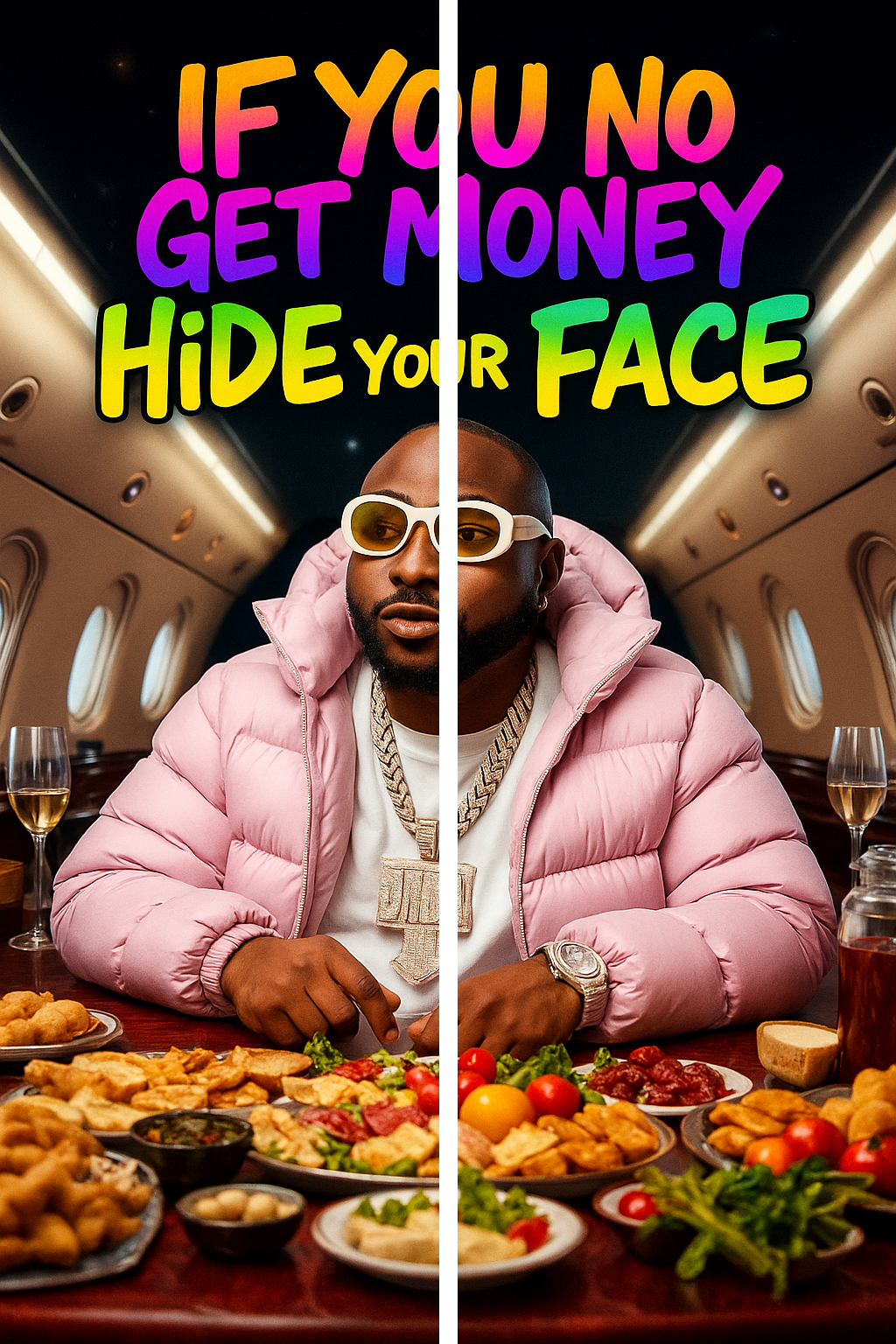 If You No Get Money, Hide Your Face – Digital Wallpaper & Animated Video Set