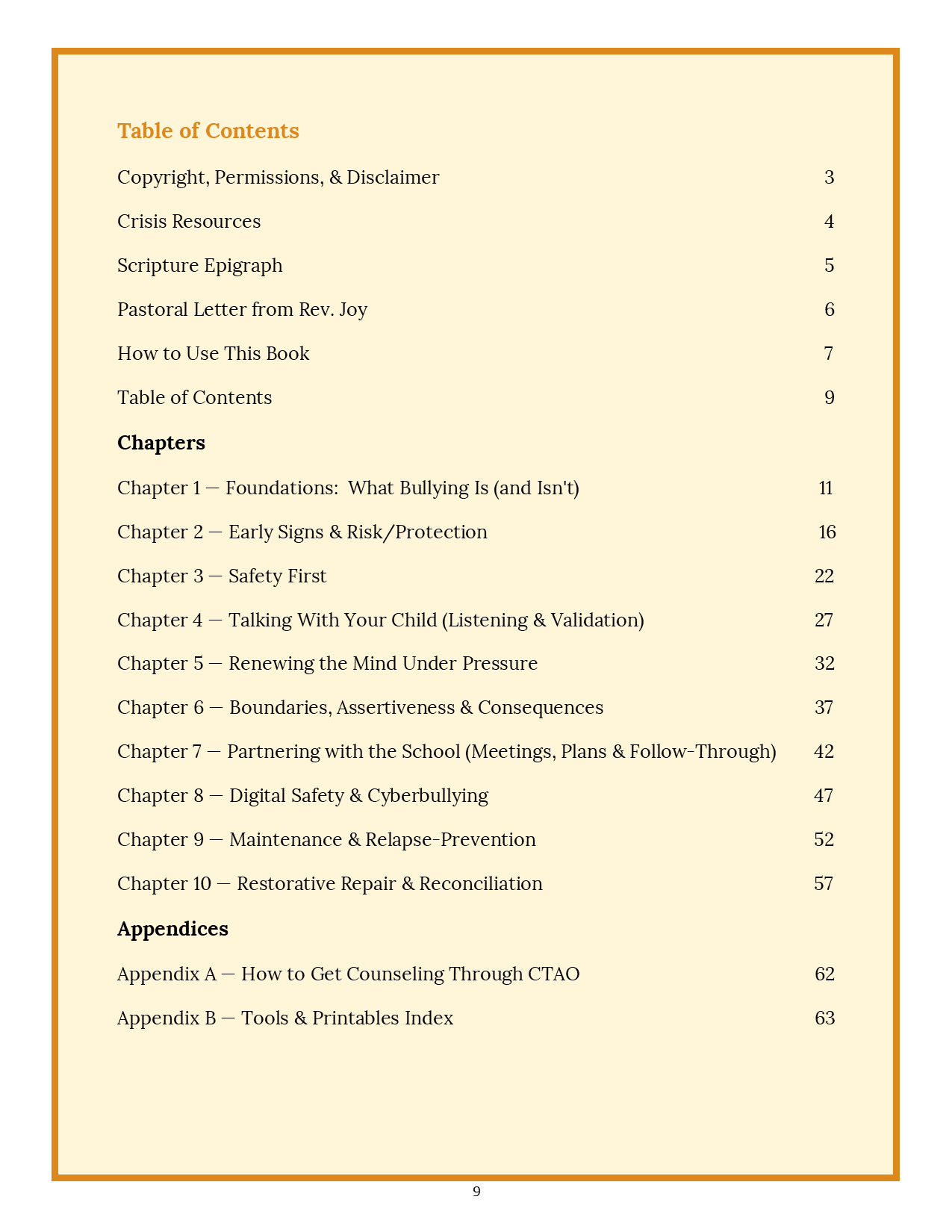 Bullying Solutions:  A Christian Parent’s Compassionate Guide (PDF)