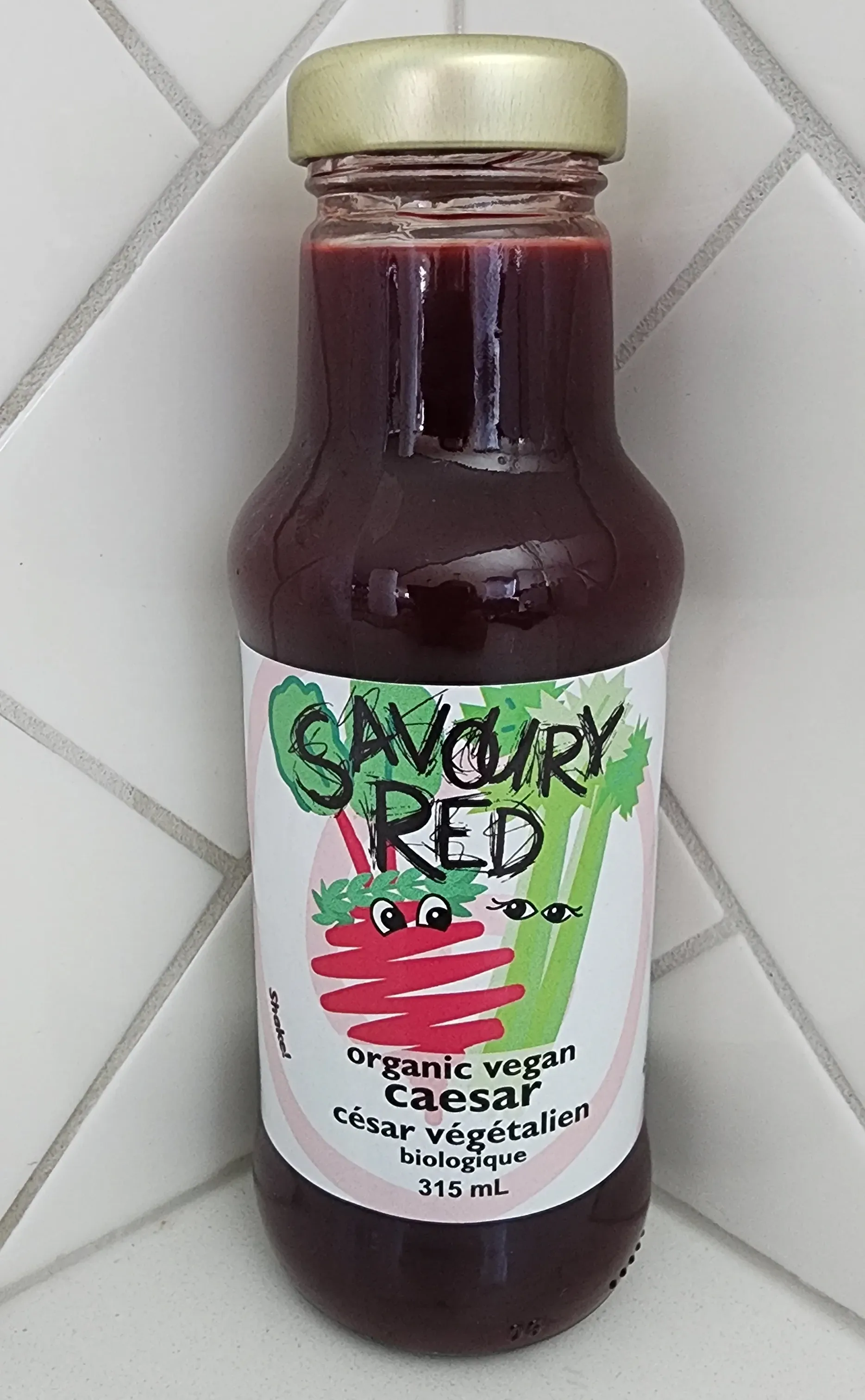 Savoury Red Organic Vegan Caesar Juice