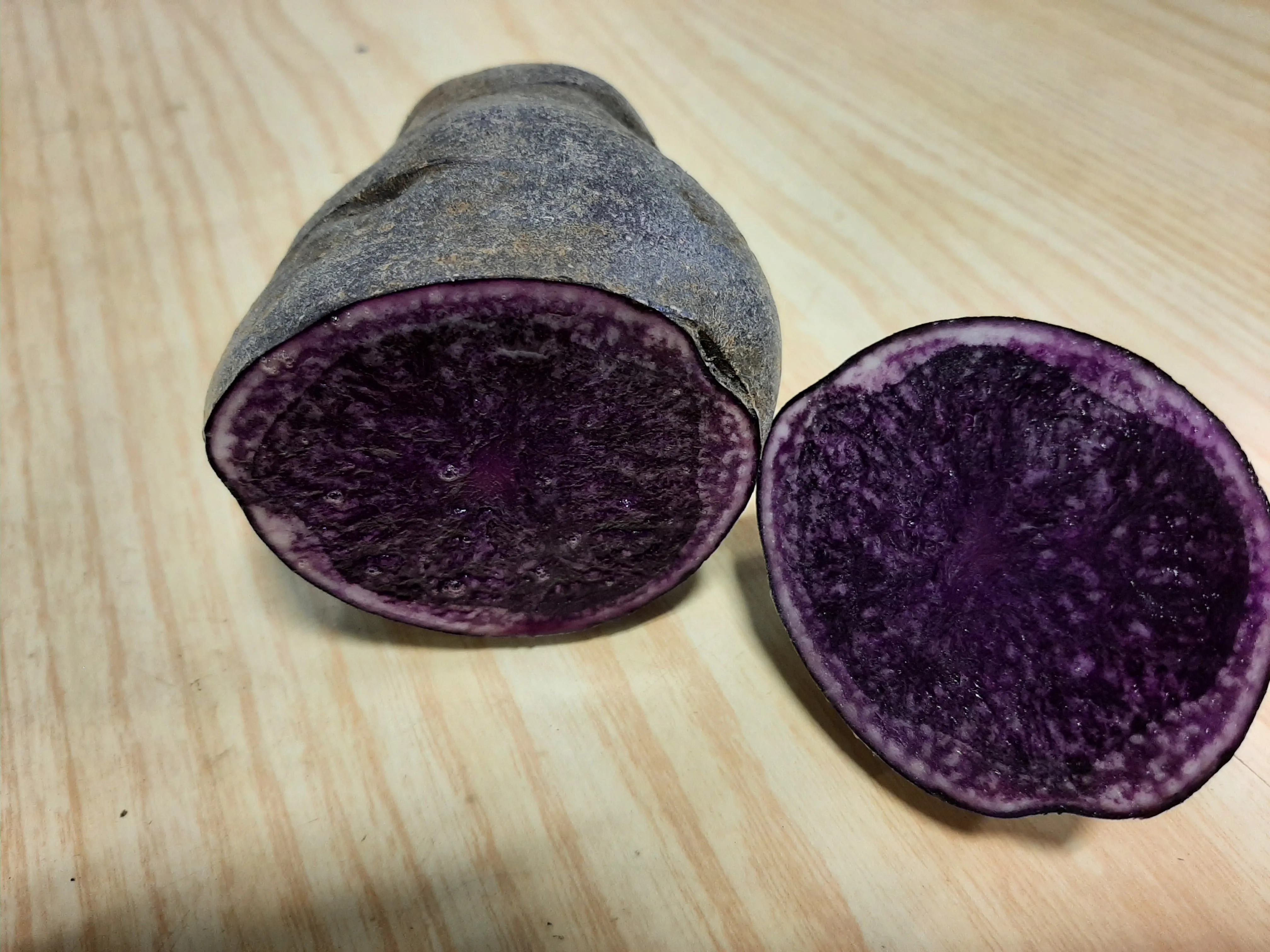 All Blue Potatoes