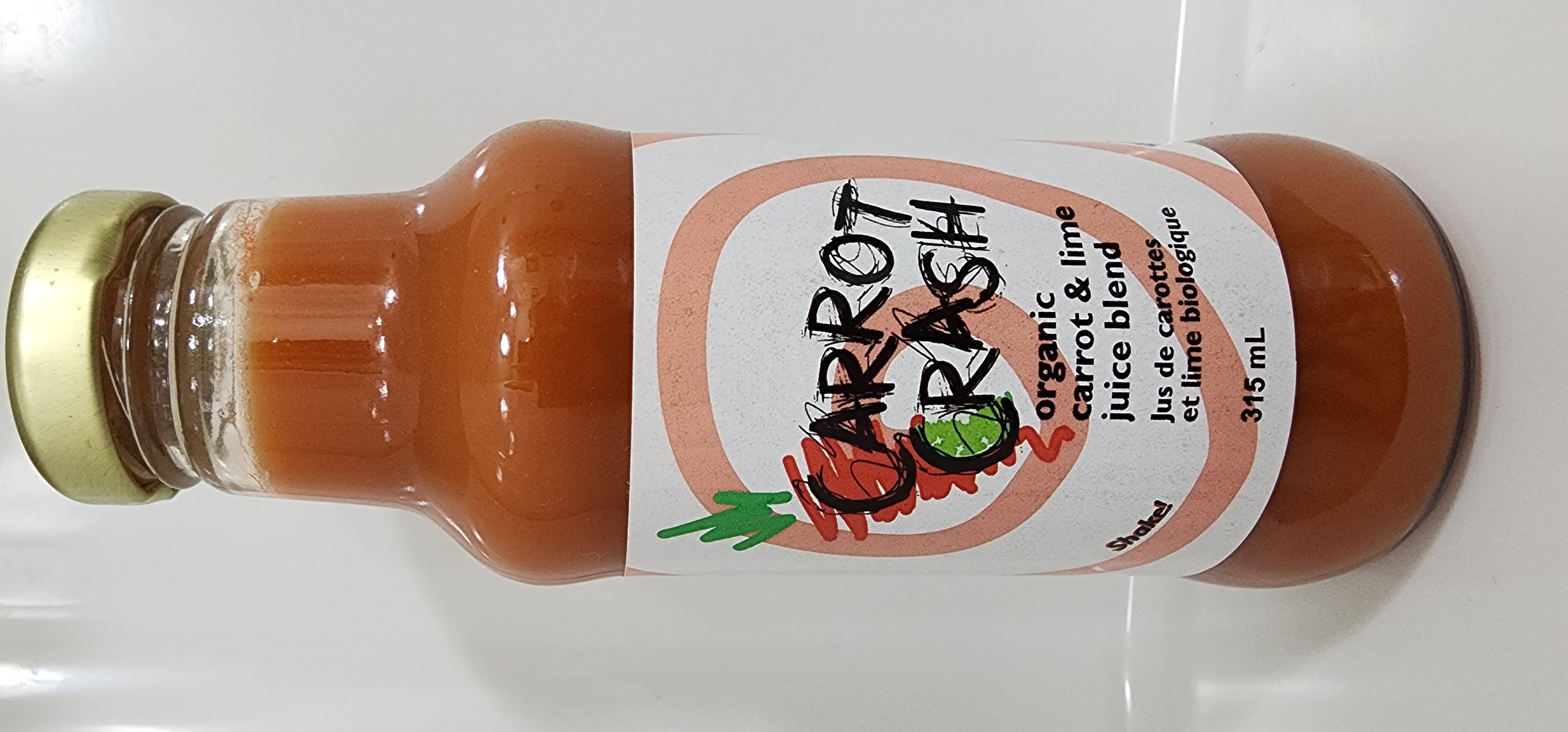 Carrot Crash Organic Juice Blend