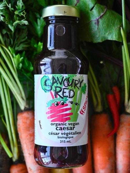 Savoury Red Spicy Vegan Caesar Juice Blend