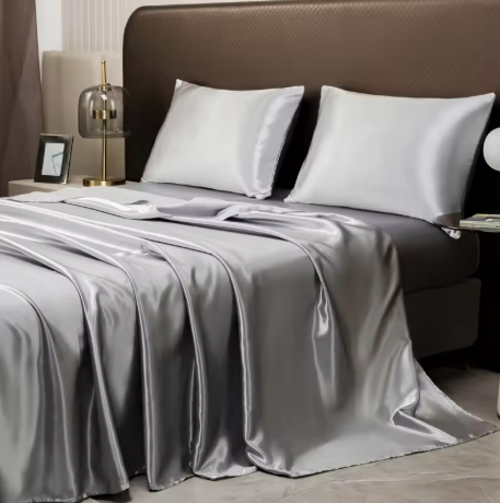 Satin Bed Sheet Set