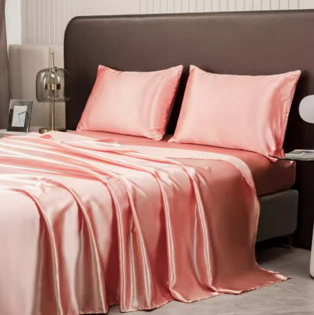 Satin Bed Sheet Set