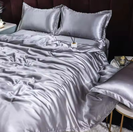 Satin Bed Sheet Set