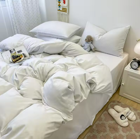 Luxury White Bedding Set