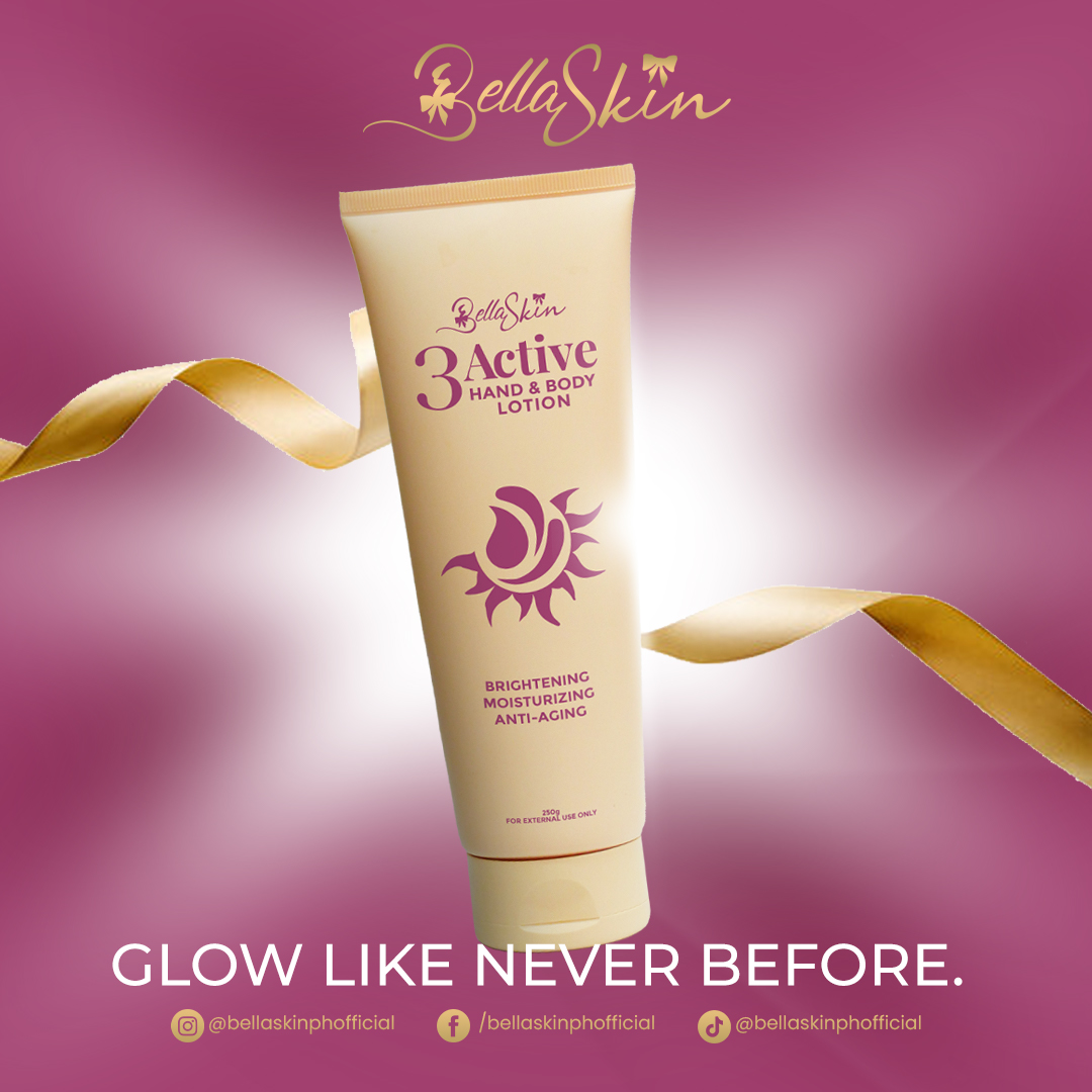 Bellaskin Cosmetics 3Active Hand & Body Lotion (250ml)
