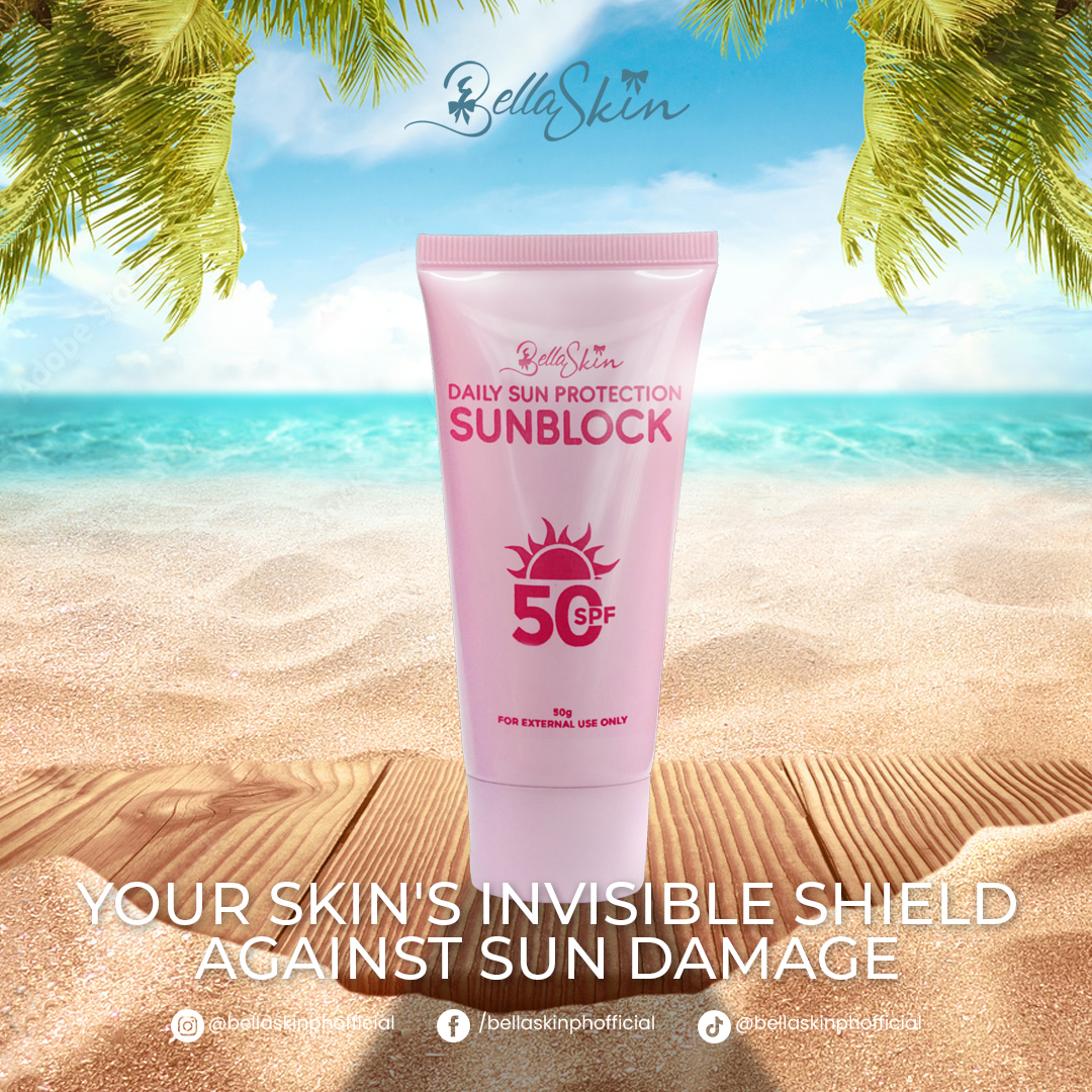 Bellaskin Cosmetic Daily Sun Protection Sunblock SPF 50