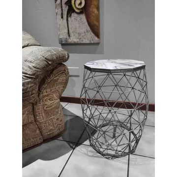 Wireframe Side Table