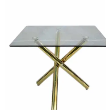 Asher glass dining table