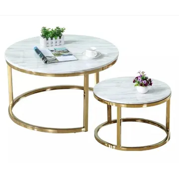 Asher Marble Nesting Table