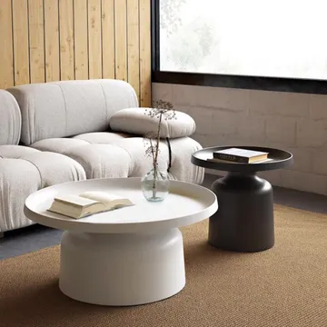 KC Furn Carbon Steel Coffee Table