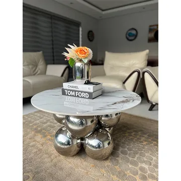 KC Furn - Silver Moon Accent Table