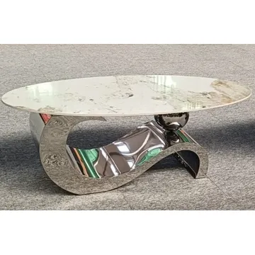 Raven Marble Top Coffee Table