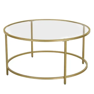 Round Glass Coffee Table