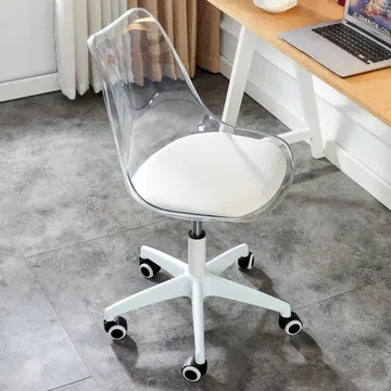 KC Furn - Transparent Eiffel Office Chair