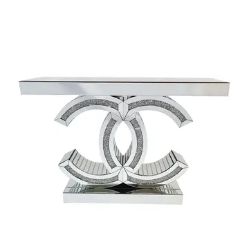 KC Furn - Cremzon silver Console Table