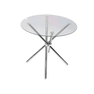 Glass Top Round Table
