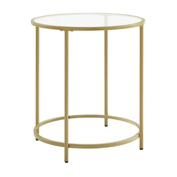 Lifespace Round Glass Side Table