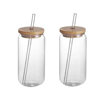 Glass Mason Jar Tumblers