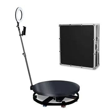360 Photo Booth with Ring Light