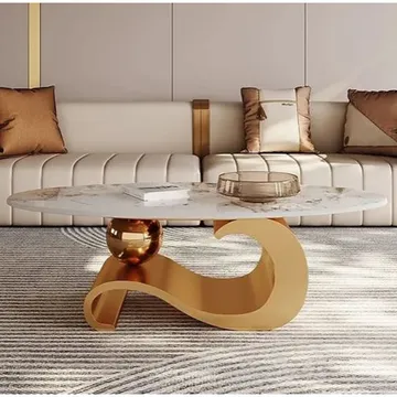 Raven Marble Coffee Table