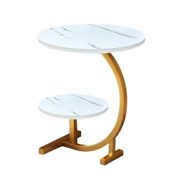 Round side Double Layer Coffee Table