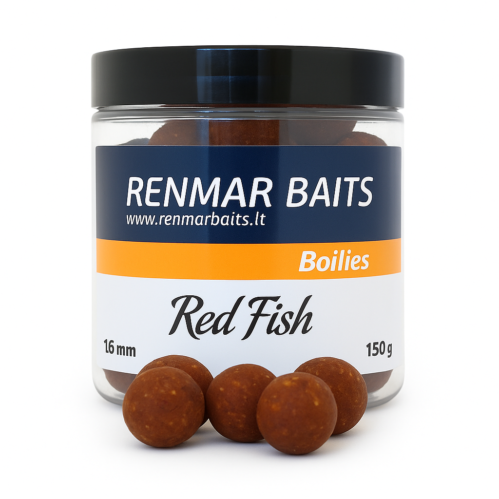 BOILIAI  MASALINIAI (HOOKBAITS) Red Fish