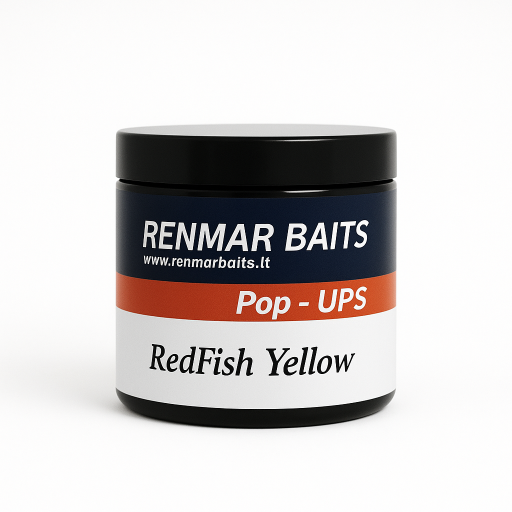 BOILIAI PLAUKIANTYS POP-UPS Red Fish Yellow