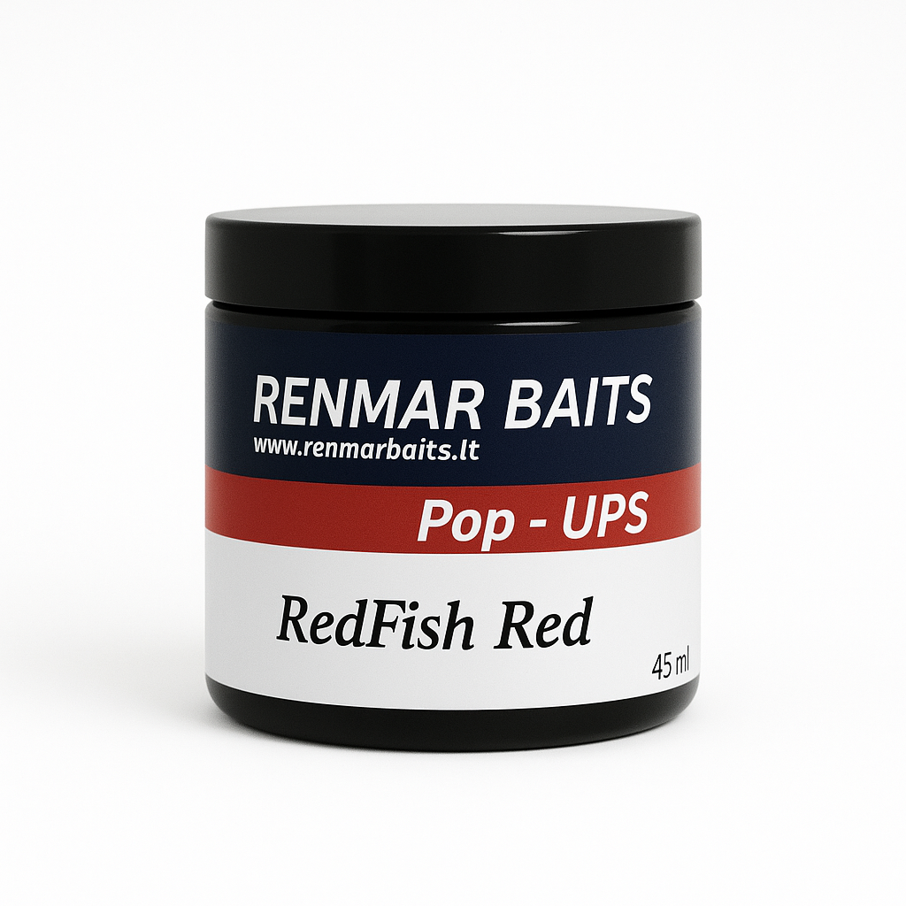BOILIAI PLAUKIANTYS POP-UPS Red Fish Red