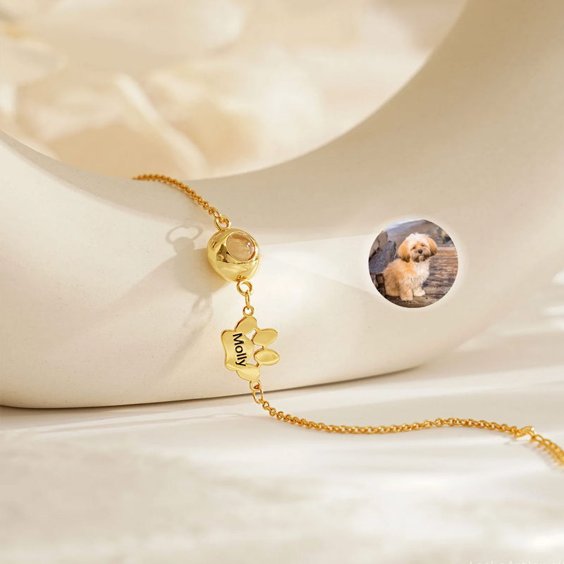 Dog/Cat/Pet Picture Projection Bracelet